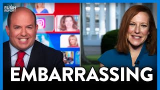 Watch Jen Psaki Love CNN's Brian Stelter's Pathetic Boot Licking | DM CLIPS | Rubin Report