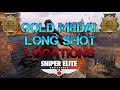 All Gold Medal LONG SHOT Locations | Sniper Elite Resistance