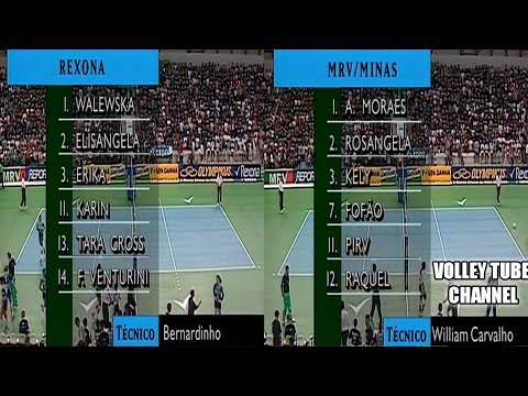 Rexona Curitiba x MRV Minas • FINAL Superliga Feminina 99/00