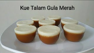 Download lagu Kue Talam Gula Merah yang Enak (Manis dan Gurih), Bahan Sederhana, Tepung Beras Tanpa Tepung Tapioka mp3