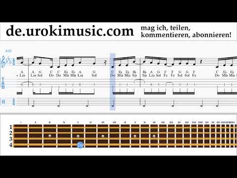 Mandoline Tutorial Martin Garrix feat Khalid - Ocean Noten Lernen um-i995