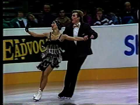 Maia Usova & Alexander Zhulin URS - 1989 European Championships Original Set Pattern Dance