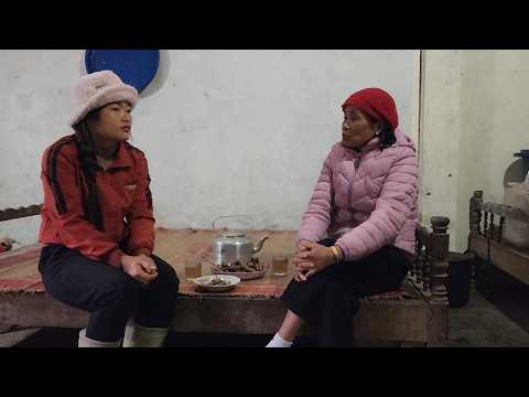 Phong's mother came to see Hong to inform her about Phong handing over the farm to her.