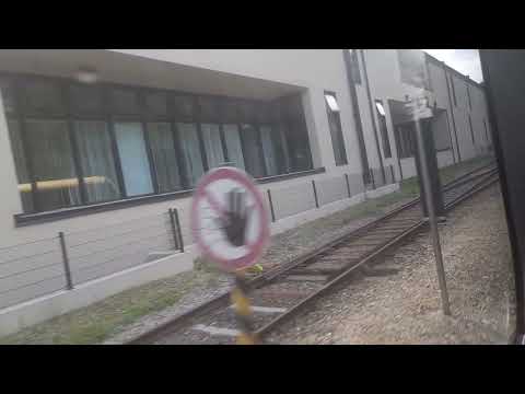 Fahrt mit der Wachaubahn um kurz nach 13:20 am 02.08.2022