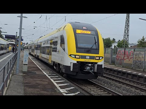 Züge/Zugverkehr in Bahnhof Bad Krozingen auf der Rheintalbahn