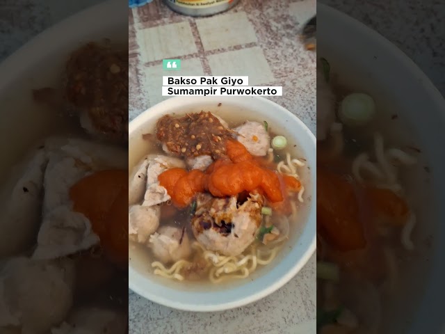 Kuliner Bakso Enak di Purwokerto