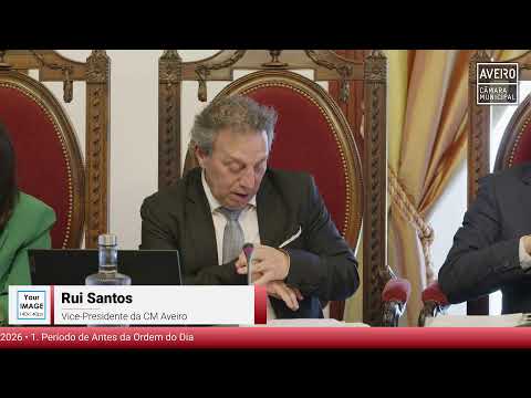 Reunião Pública Ordinária da Câmara Municipal de Aveiro – março de 2026