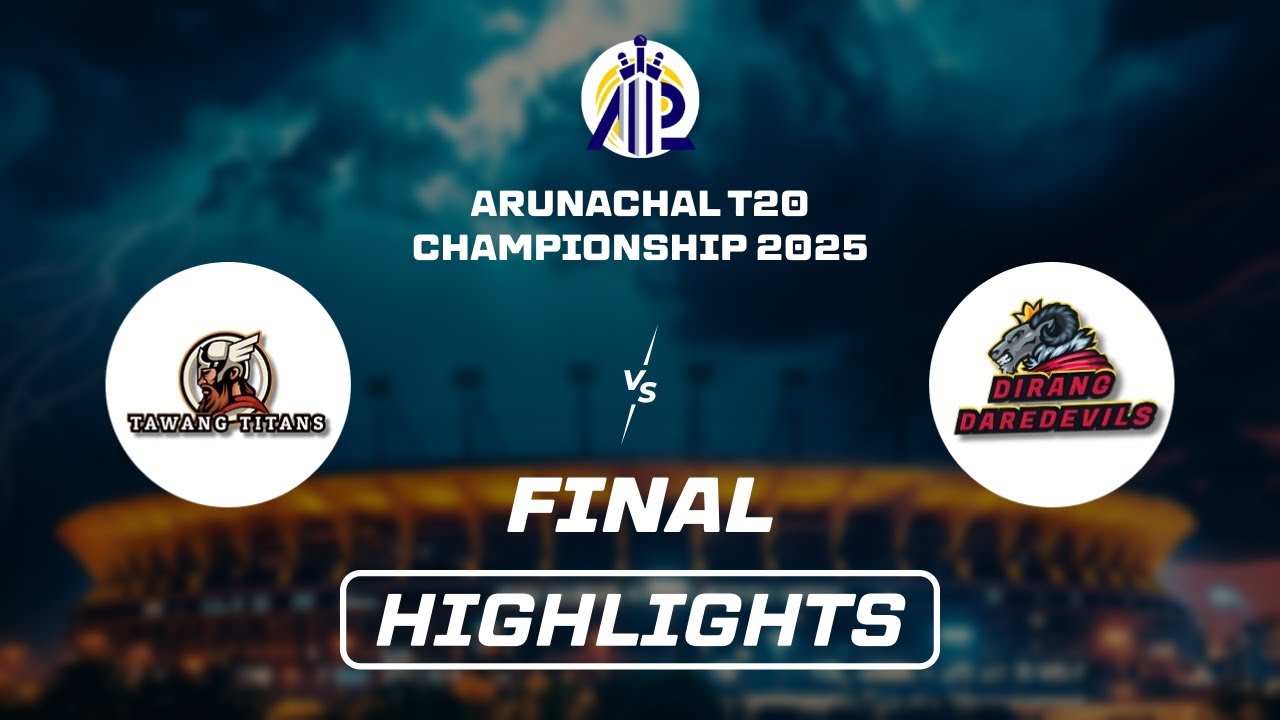 Tawang Titans VS Siang Storm