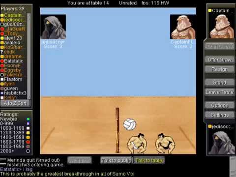 Ultimate Sumo Volleyball Experience