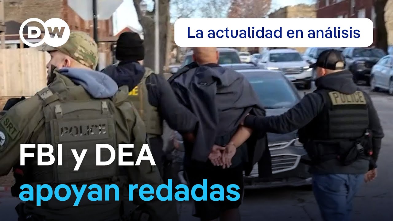 Trump ordena detener 1.200 migrantes por día con apoyo del FBI y la DEA.