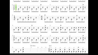 Shadows of the Past + Mithotyn + Drum only + Drum tab