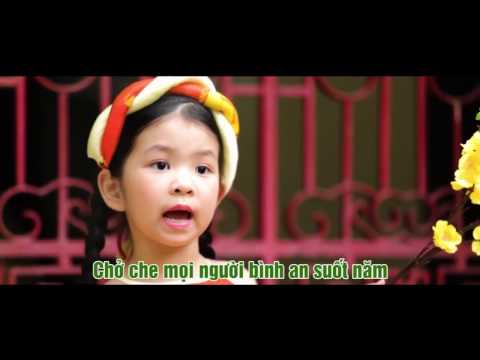 Bánh chưng bánh tét KARAOKE | Bé Thảo Nguyên | Nguyễn Văn Chung [Official]