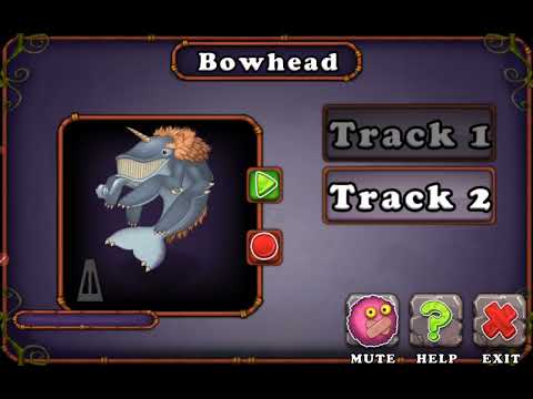 Bowhead on Amber island sound and animation