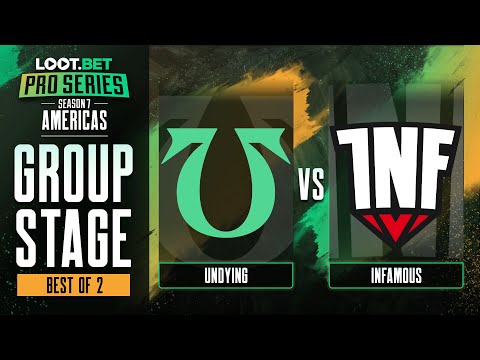 Undying vs Infamous Game 2 - Pro Series 7 AM: Group Stage w/ rkryptic & neph