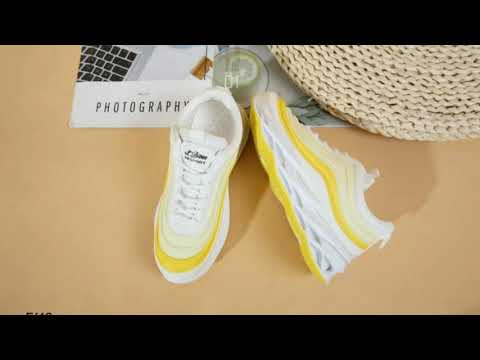 Sepatu fashion sneakers F618 yang super cool banget guys