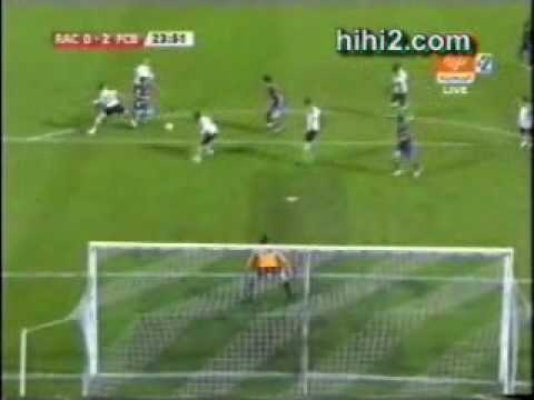 racing vs barcelone 1-4 22/09/09