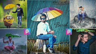 preview picture of video 'picsArt ||RAIN DAY|| photo editing'