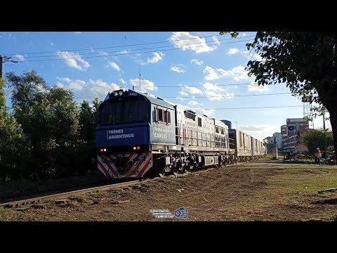 CRRC 9422 PARTIENDO PARA ALCORTA #trenesargentinoscargas 