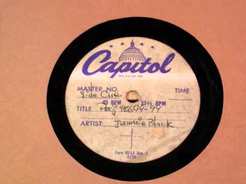 Jeanne Black / Billy Strange  Demos Late 1961 just guitar & voice