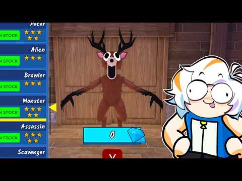 PLAYING WITH THE COMPLETE NEW EVIL DEER CLASS (99 NIGHTS IN THE WOODS ROBLOX)