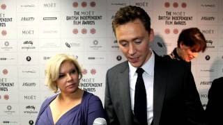 Alison Owen and Tom Hiddleston Interview - The British Independent Film Awards 2012 video