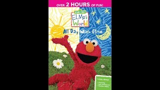 Elmos World: All Day With Elmo (2013 DVD)