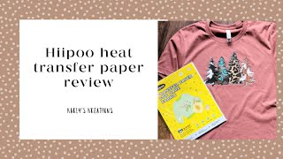 Review on Hiipoo Transfer paper