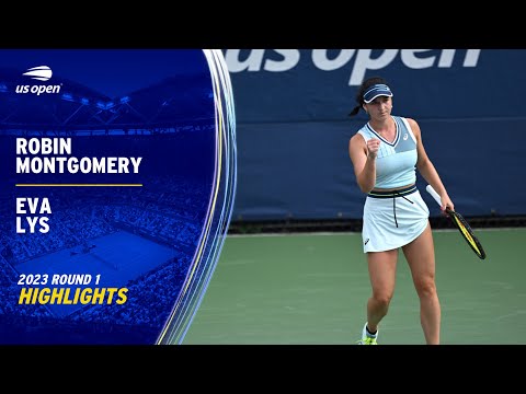 Robin Montgomery vs. Eva Lys Highlights | 2023 US Open Round 1