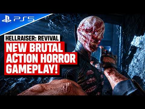Clive Barker’s Hellraiser: Revival – NEW Brutal Action Horror Gameplay! 🔥 | Hands-On Demo 4K