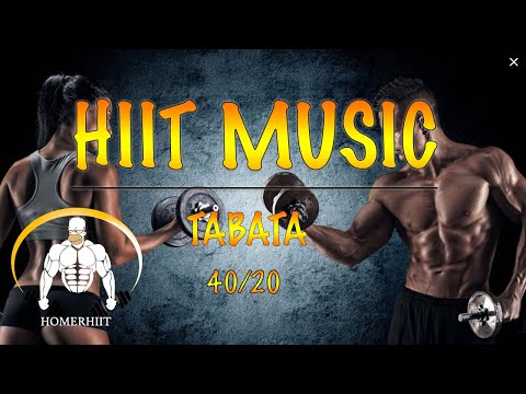 HIIT 40/20 Timer - ELECTRO VOL.3 - TABATA SONGS