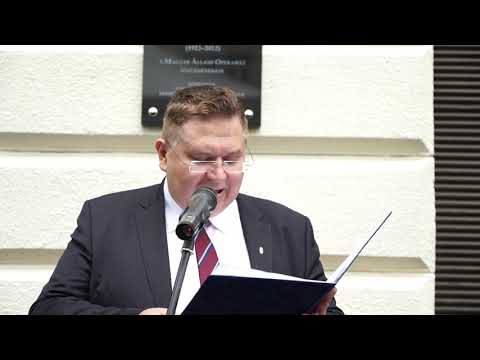 Szigeti László táblaavatás