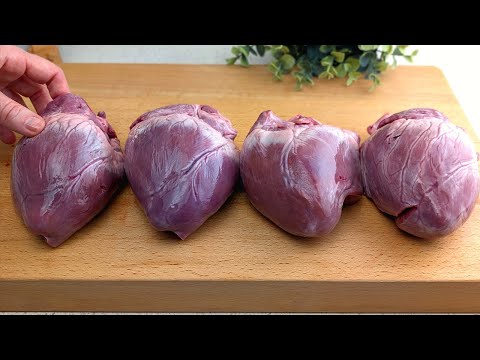 So gut wie Fleisch! Ein Freund aus Amerika hat mir beigebracht, wie man Schweineherzen so zubereitet