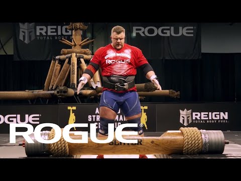 Men's and Women's Overhead Wooden Log Lift | Rogue Record Breakers 2020