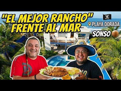 El Pirata te muestra EL MEJOR RANCHO de Sonsonate:  frente al mar con Paselabonito 🌊
