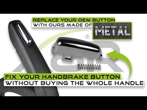 Part of a video titled METAL Vauxhall Opel Mokka Handbrake Handle Release ...