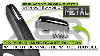 METAL Vauxhall Opel Mokka Handbrake Handle Release Replacement Button Kit Install Instructions Guide