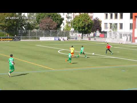 22.09.2018 Championnat Juniors C Le Locle Sport - Team VDR (Dombresson) 4 - 2 (3-0)