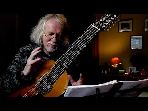 Baroque lute tuning on 10-string Guitar - Carilon by le Vieux Gautier - Rob MacKillop