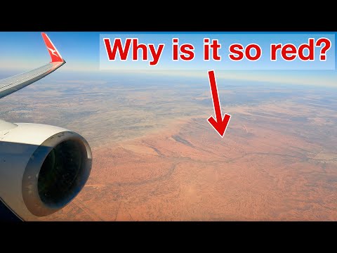 Onboard a Qantas Boeing 737 from Alice Springs to Darwin Video