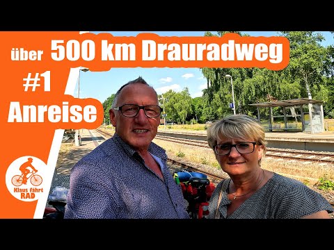 500 km Drauradweg - Teil #1 Anreise über München, Salzburg, Klagenfurt und Innichen nach Toblach