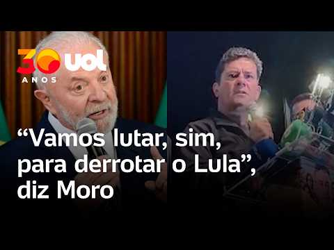 Sergio Moro oficializa candidatura ao governo do Paraná: ‘vamos lutar para derrotar Lula’
