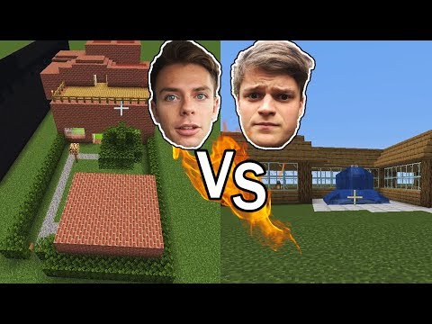 HVEM KAN BYGGE DET FLOTTESTE HUS I MINECRAFT?