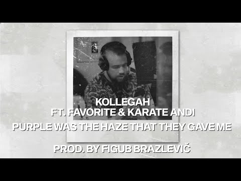 Kollegah - Purple Was The Haze That They Gave Me feat. Karate Andi & Favorite (Lyric Video)