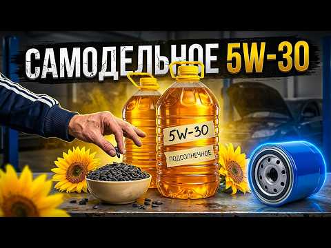 МАСЛО из СЕМЕЧЕК в МОТОР - ЧТО БУДЕТ?