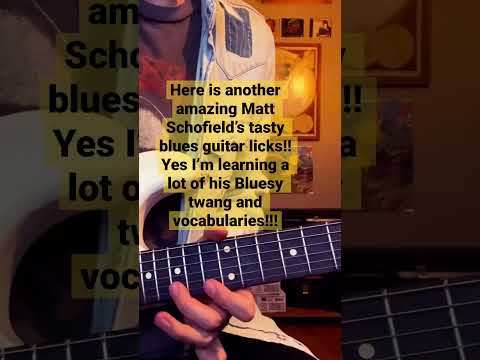 Transcribing an amazing Matt Schofield’s Blues Guitar Solo 2 #mattschofiled #bluesguitar