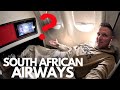 CHAOTIC South African Airways RAN Out Of FOOD Flying To BRAZIL