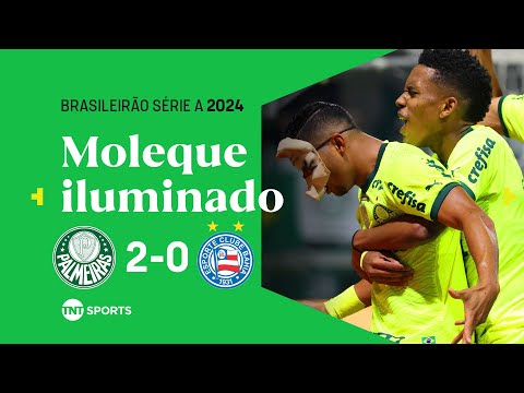 ESTÊVÃO FAZ MAIS UM GOLAÇO E VERDÃO VENCE CONFRONTO DIRETO | PALMEIRAS 2X0 BAHIA