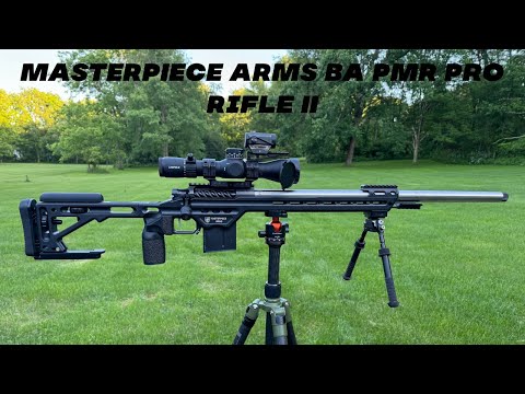 Masterpiece Arms BA PMR Pro Rifle II - 6mm Creedmoor 1st Shots