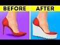 Upgrade Your Shoes! || GENIUS FEET HACKS