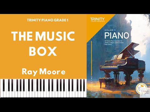 TRINITY GRADE 1 PIANO 2023 - THE MUSIC BOX (MOORE)